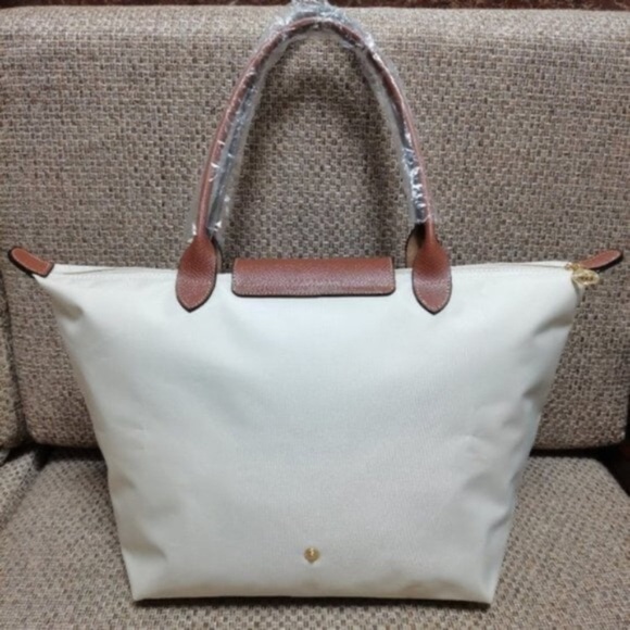 Longchamp Cream and Brown Tote Bag🍳🍳 - Picture 2 of 5